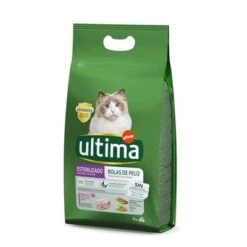 Ultima Sterilised Hairball – Turkey & Barley 8 Ultima Sterilised Hairball – Turkey & Barley -Zooplus Shop 383939 pla ultima cat sterilized hairball 3kg hs 1 1 0