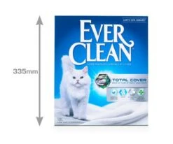 Ever Clean® Total Cover Clumping Cat Litter - Unscented -Zooplus Shop 3 total cover front 10l measurement 2