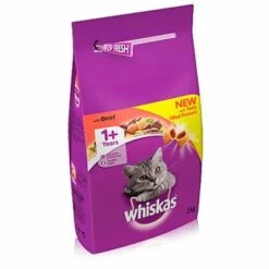 Whiskas Dry Cat Food Economy Packs -Zooplus Shop 414372 whiskas 1 beef 8