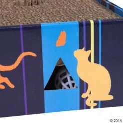 Scratch And Play Cardboard Cat Furniture -Zooplus Shop 434130 scratch play4 1