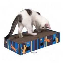 Scratch And Play Cardboard Cat Furniture -Zooplus Shop 434130 scratch play7 7