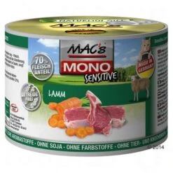 MAC's Cat Mono Sensitive Saver Pack 18 X 200g -Zooplus Shop 439881 mac s cat sensitive lamm 200 g 7