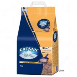 Catsan Ultra Clumping Cat Litter -Zooplus Shop 446330 catsan ultra klumpstreu 15 l 0