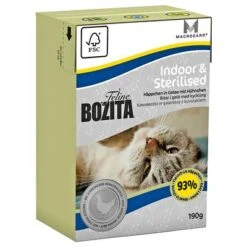 Bozita Feline Tetra Pak Saver Pack 16 X 190g 16 Bozita Feline Tetra Pak Saver Pack 16 X 190g -Zooplus Shop 47524 PLA Bozita Feline Tetrapack Indoor Sterilised 190g 4