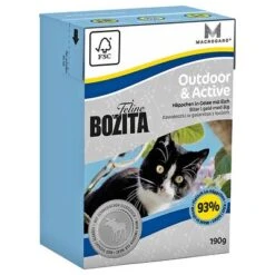 Bozita Feline Tetra Pak Saver Pack 16 X 190g 15 Bozita Feline Tetra Pak Saver Pack 16 X 190g -Zooplus Shop 47525 PLA Bozita Feline Tetrapack Outdoor Active 190g 4