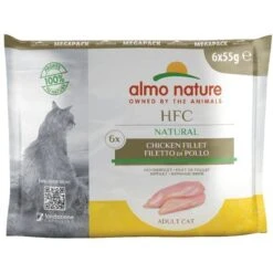 Economy Pack Almo Nature HFC Natural Pouch 12 X 55 G -Zooplus Shop 55507 pla almo nature hfc natural pouch huhn 9