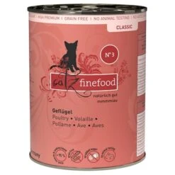Catz Finefood Can Mixed Trial Pack 6 X 400g -Zooplus Shop 57240 pla petsnature catzfinefood gefluegel 400g hs 01 2
