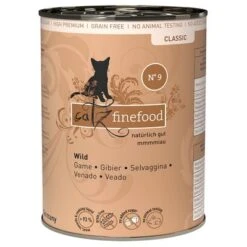 Catz Finefood Can Mixed Trial Pack 6 X 400g -Zooplus Shop 57242 pla petsnature catzfinefood wild 400g hs 01 9