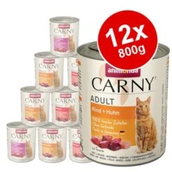 Animonda Carny Adult Saver Pack 12 X 800g