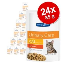 Hill's Feline Prescription Diet Pouches Saver Pack 24 X 85g