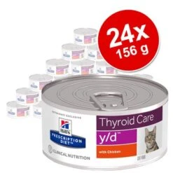 Hill's Feline Prescription Diet Cans Saver Pack 24 X 156g