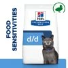 Hill's Prescription Diet Feline D/d Food Sensitivities - Duck & Green Peas -Zooplus Shop 63 pd dd cat bk28323m plp uk 8