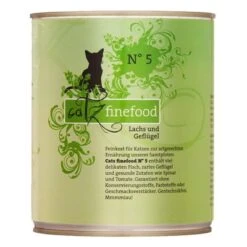 Catz Finefood Can 6 X 800g -Zooplus Shop 66919 petsnature lachs800g 4