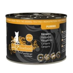 Catz Finefood Purrrr Can 6 X 190/200g -Zooplus Shop 67795 pla petsnature catzfinefood purrrrdose kangaroo 200g hs 01 2