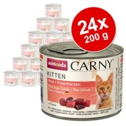 Animonda Carny Kitten Saver Pack 24 X 200g