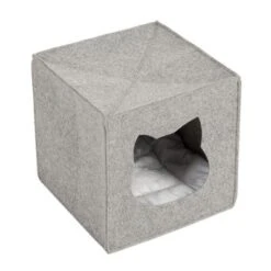 Felt Cat Den For Shelves