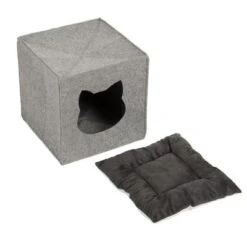 Felt Cat Den For Shelves -Zooplus Shop 70615 pla katzenhoehle f regale aus filz fg 5218 2