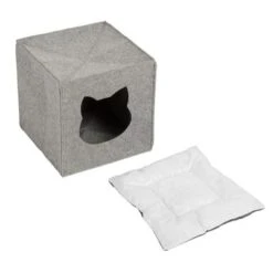 Felt Cat Den For Shelves -Zooplus Shop 70615 pla katzenhoehle f regale aus filz fg 5219 1