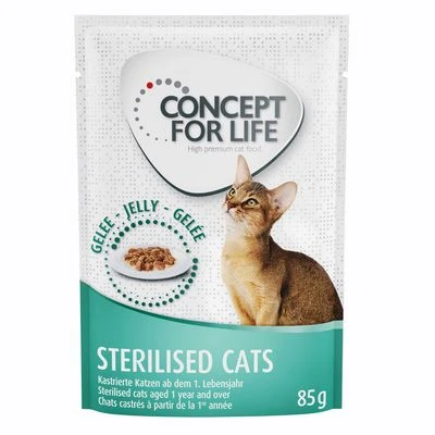 Concept For Life Sterilised Cats – In Jelly