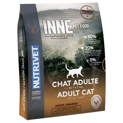 Nutrivet Inne Adult Chicken Dry Cat Food 3 Nutrivet Inne Adult Chicken Dry Cat Food