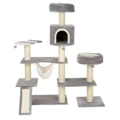Gingerbread Cat Tree With Ladder - XXL -Zooplus Shop 72125 knusperhaeuschen xxl fg 9383 0