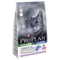 PURINA PRO PLAN Sterilized Senior 7+ Longevis Turkey -Zooplus Shop 73833 pla proplancat sterilisedadult7 turkeydry 3kg 2