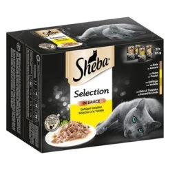 Sheba Wet Cat Food Mixed Pack 48 X 85g -Zooplus Shop 74933 pla sheba selection gefluegel variation 85g 1 5