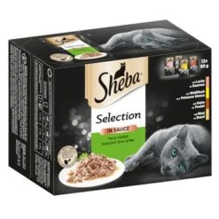 Sheba Pouches Select Slices In Gravy Saver Pack 96 X 85g -Zooplus Shop 74934 pla sheba selection feine vielfalt 85g 8