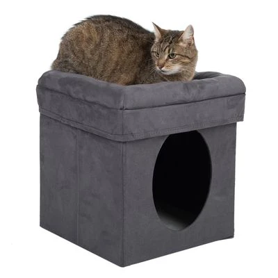 Collapsible Cube Cat Den 6 Collapsible Cube Cat Den - Image 4