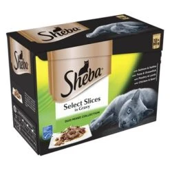 Sheba Pouches Select Slices In Gravy Saver Pack 96 X 85g -Zooplus Shop 75521 pla sheba megapack 12x85g duo 9