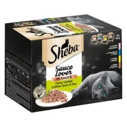Sheba Varieties Jumbo Pack 144 X 85g -Zooplus Shop 77474 pla sheba multipack lover 12x85g 7 7