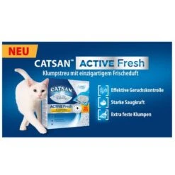 Catsan Active Fresh Clumping Litter -Zooplus Shop 78726 catsan active fresh vorteile 5