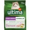 Ultima Sterilised Hairball – Turkey & Barley -Zooplus Shop 80534 affinity spain ultima cat sterilized hairball mhi de 7
