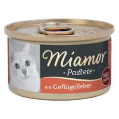 Miamor Pâté 12 X 85g -Zooplus Shop 80778 pla miamor pastete gefluegelleber 85g 1