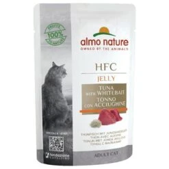 Almo Nature HFC Jelly Pouches Saver Pack 24 X 55g -Zooplus Shop 84423 pla almo nature hfc jelly pouch thunfischjungsardellen 3