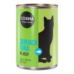Cosma Original In Jelly Saver Pack 12 X 400g -Zooplus Shop 92596 pla cosma original skipjacktuna 400g 3