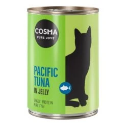 Cosma Original In Jelly Saver Pack 12 X 400g -Zooplus Shop 92597 pla cosma original pacifictuna 400g 4