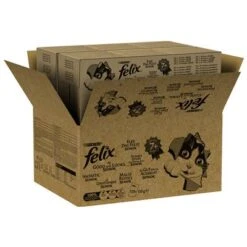 Felix Senior As Good As It Looks Mega Pack 120 X 85g -Zooplus Shop 99017 pla jumbo felix senior 120x100g 1