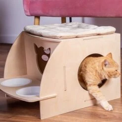 Natural Paradise Cat House - Daisy -Zooplus Shop 99942 naturalparadise katzenhaus daisy hs 08 2