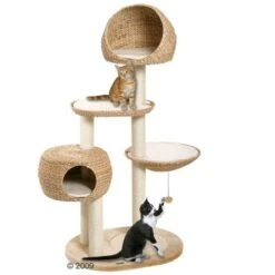 Karlie Paradise Banana-Leaf Cat Tree -Zooplus Shop banana paradise cat tree 2