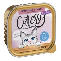 Catessy Trays Mixed Packs Saver Pack 32 X 100g 13 Catessy Trays Mixed Packs Saver Pack 32 X 100g -Zooplus Shop catessy finepate pheasant turkey 100g 1000x1000 0