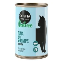 Cosma Nature Saver Pack 12 X 140g -Zooplus Shop cosma nature tunashrimps 140g 1000x1000 6