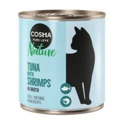 Cosma Nature 6 X 280g -Zooplus Shop cosma nature tunashrimps 280g 1000x1000 8