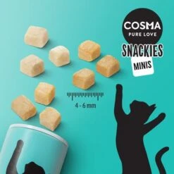 Cosma Snackies Minis Maxi Saver Pack -Zooplus Shop cosma snackies mini rangeboard 1000x1000 9