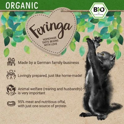 Feringa Organic Kitten Saver Pack 24 X 200g 6 Feringa Organic Kitten Saver Pack 24 X 200g - Image 4