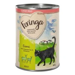 Feringa Classic Meat Menu 6 X 400g -Zooplus Shop feringa classicmeat adult game 400g 1000x1000 0