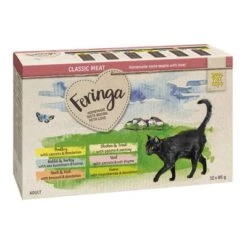 12 X 85g Feringa Classic Meat Menu Pouches Wet Cat Food - Trial Price!* -Zooplus Shop feringa classicmeat mix prdcvg 12x85g 1000x1000 6