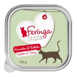 Feringa Classic Meat Menu Trays Saver Pack 24 X 100g -Zooplus Shop feringa kaninchen 100g 1000x1000 1