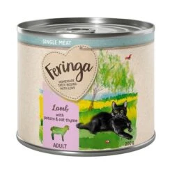 Feringa Single Meat Menu 6 X 200g -Zooplus Shop feringa singlemeat adult lamb 200g 1000x1000 1