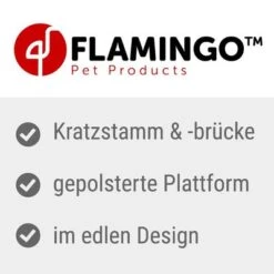Flamingo Cat Tree Gene -Zooplus Shop flamingo kratzbaum gene usps 1